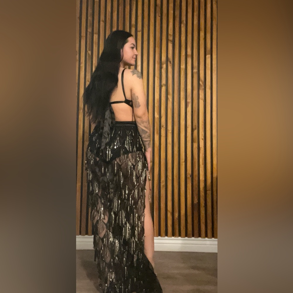 Black dress with sparkle